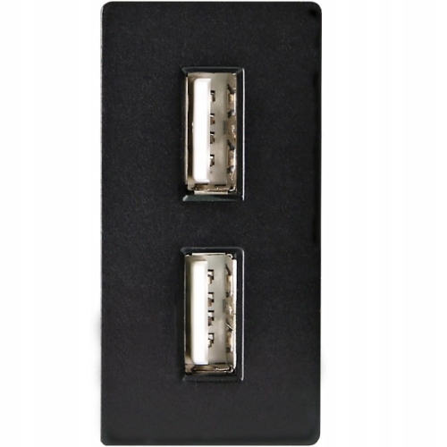 Moduł Podwójne Gniazdo Ładowarka USB 2.4A do Ramek