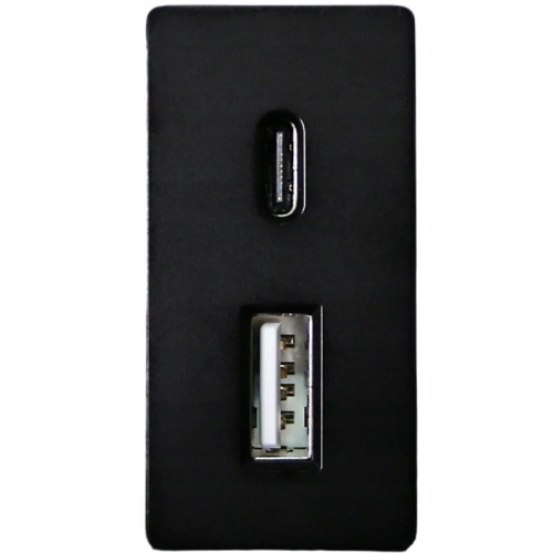 Moduł Ładowarka Gniazdo 2x USB A+C 20 WAT do Ramek