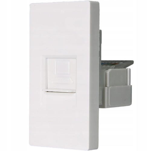 Moduł Gniazdo Komputerowe Internetowe RJ45 Kat 6