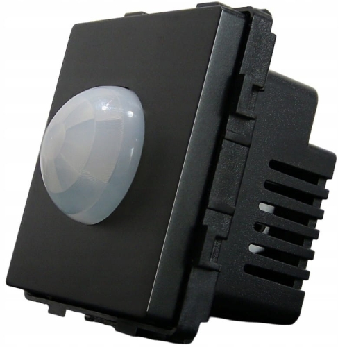 Moduł Czujnik Ruchu PIR Czarny do Ramek MIUUN