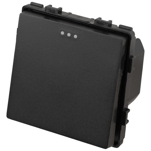 Moduł Włącznik Schodowy Pojedynczy Czarny MIUUN