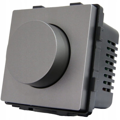 Moduł Ściemniacz Światła Obrotowy Szary do Ramek