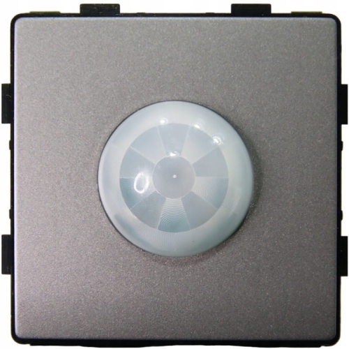 Moduł Czujnik Ruchu Zmierzchowy PIR Szary do Ramek