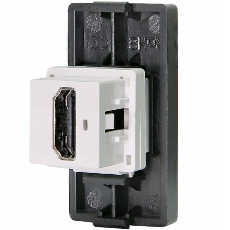 Moduł Gniazdo HDMI Szare Moduł do Ramek