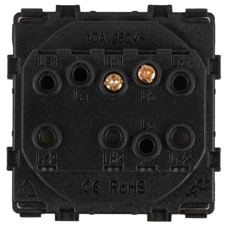 Moduł Włącznik Pojedynczy Biały do Ramek MIUUN