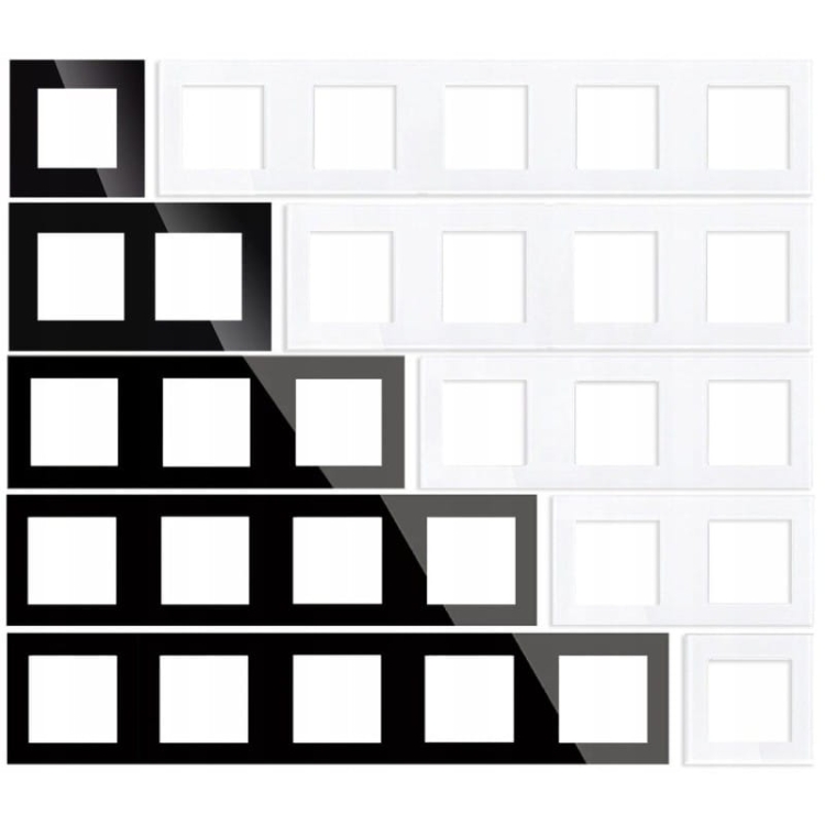 Ramka Kratka Montażowa do Ramek i 1/2 Modułów