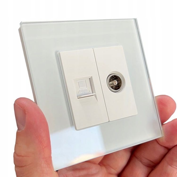 Moduł Gniazdo Komputerowe Internetowe RJ45 Kat 6