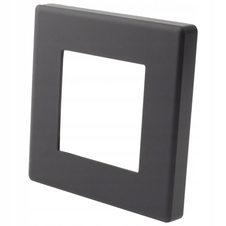 Gniazdo Czarne z Bolcem + Gniazdo USB A + C Zestaw z Ramką PCV