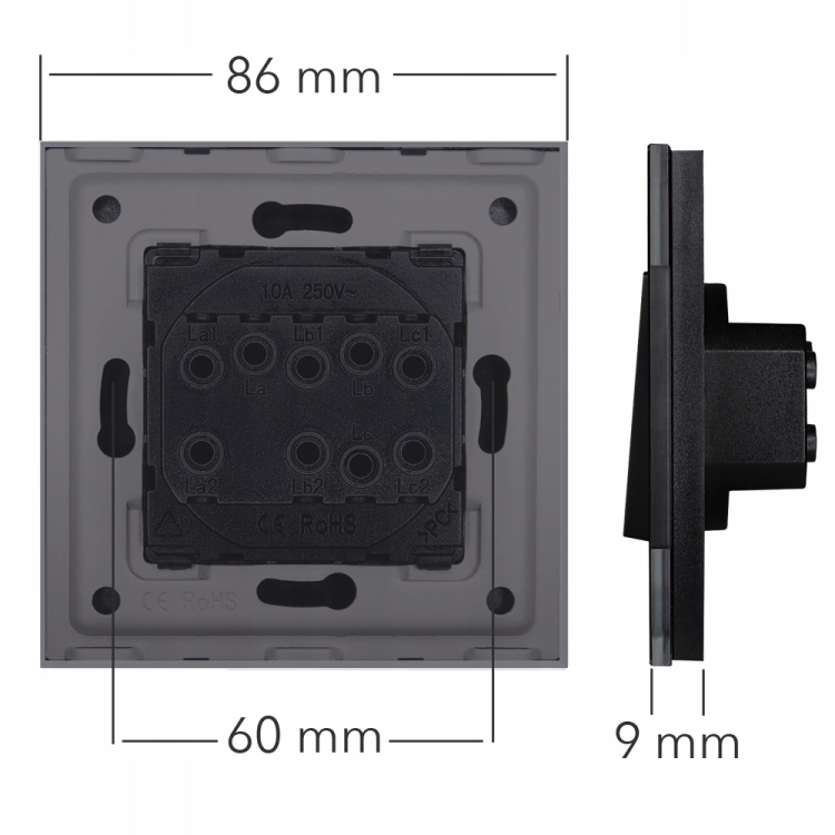 Gniazdo Złote Podwójna Ładowarka USB 3.1A Typ A+A Zestaw z Ramką MIUUN