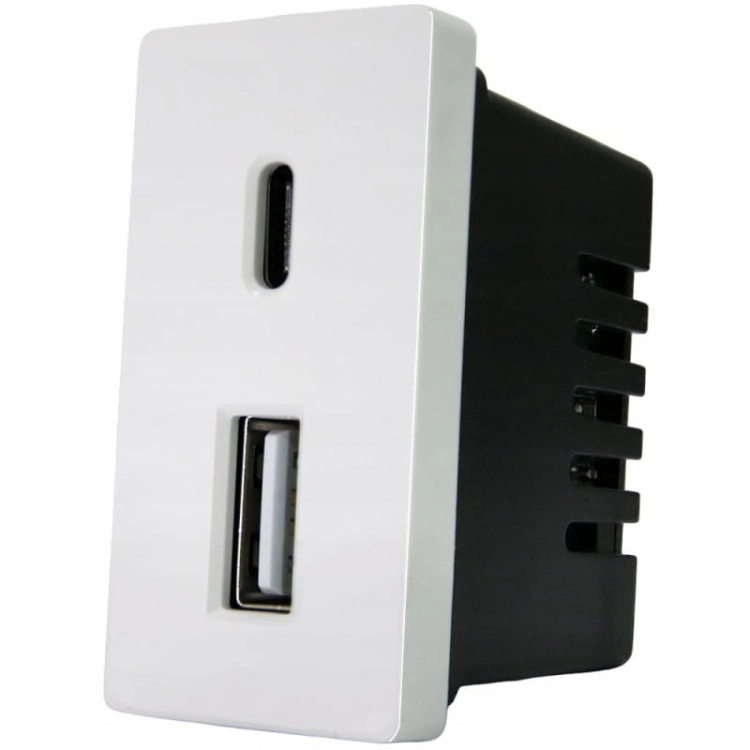 Moduł Szybka Ładowarka 2x USB A+C 20 WAT do Ramek