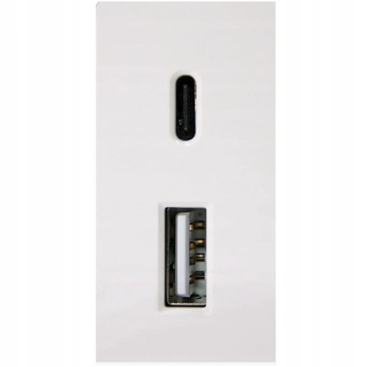 Moduł Szybka Ładowarka 2x USB A+C 20 WAT do Ramek