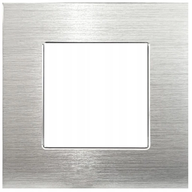 Ramka Aluminiowa Pojedyncza Srebrna